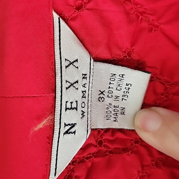 Retro 1980's Red Jacket - Picture 5 of 7